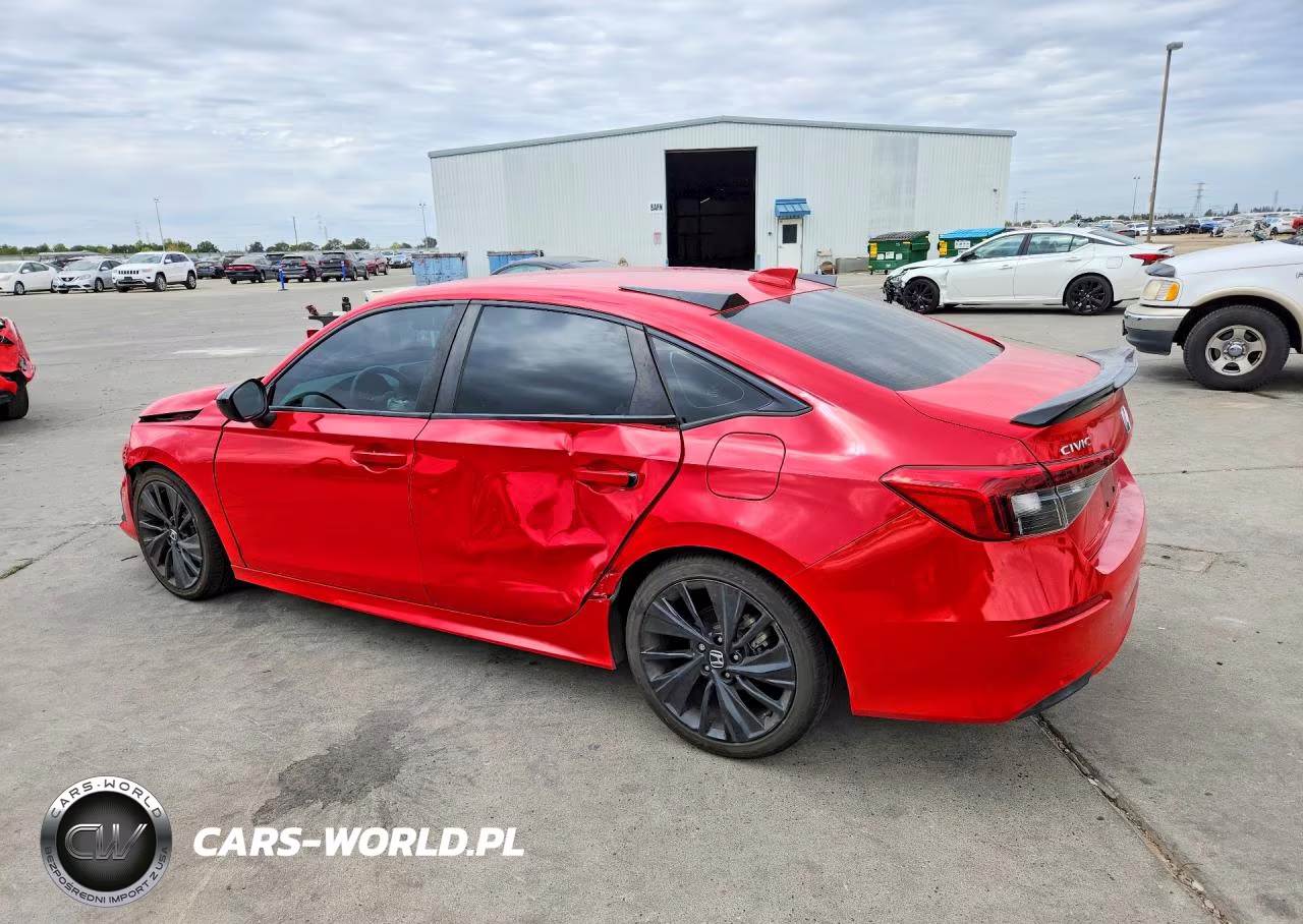 2022 Honda Civic Sport VIN:2HGFE2F56NH501439 - 2