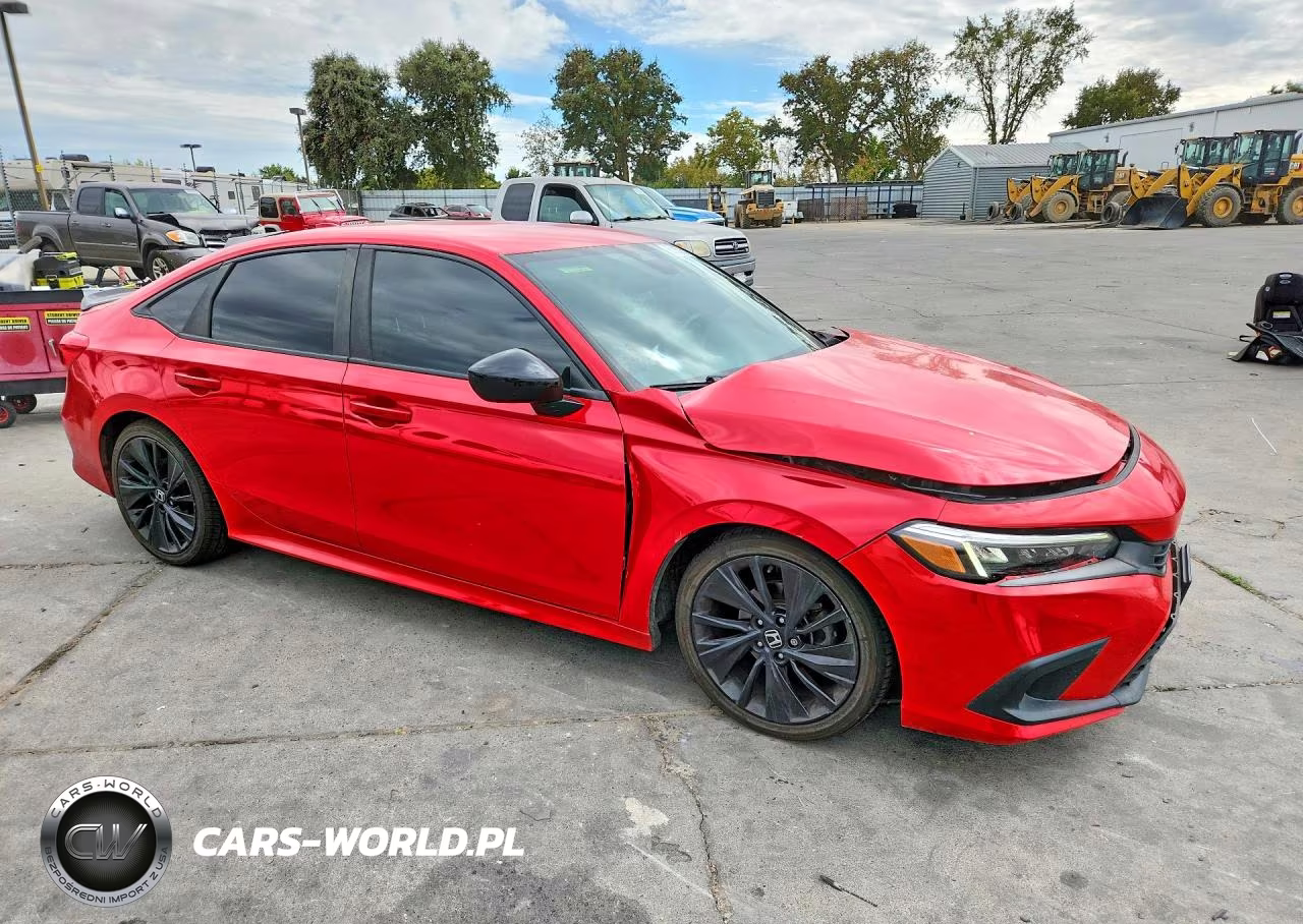 2022 Honda Civic Sport VIN:2HGFE2F56NH501439 - 4