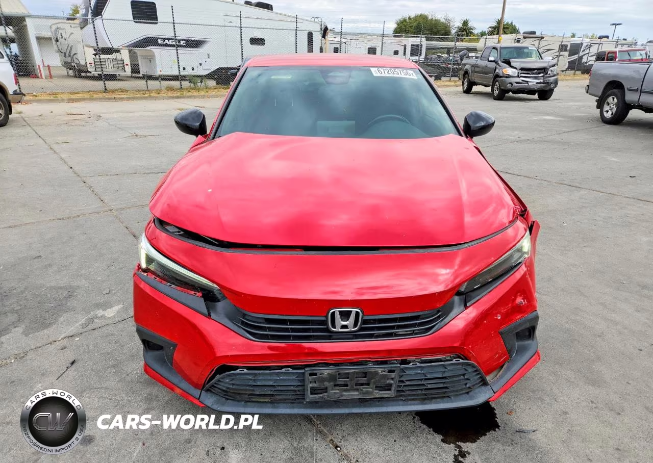 2022 Honda Civic Sport VIN:2HGFE2F56NH501439 - 5