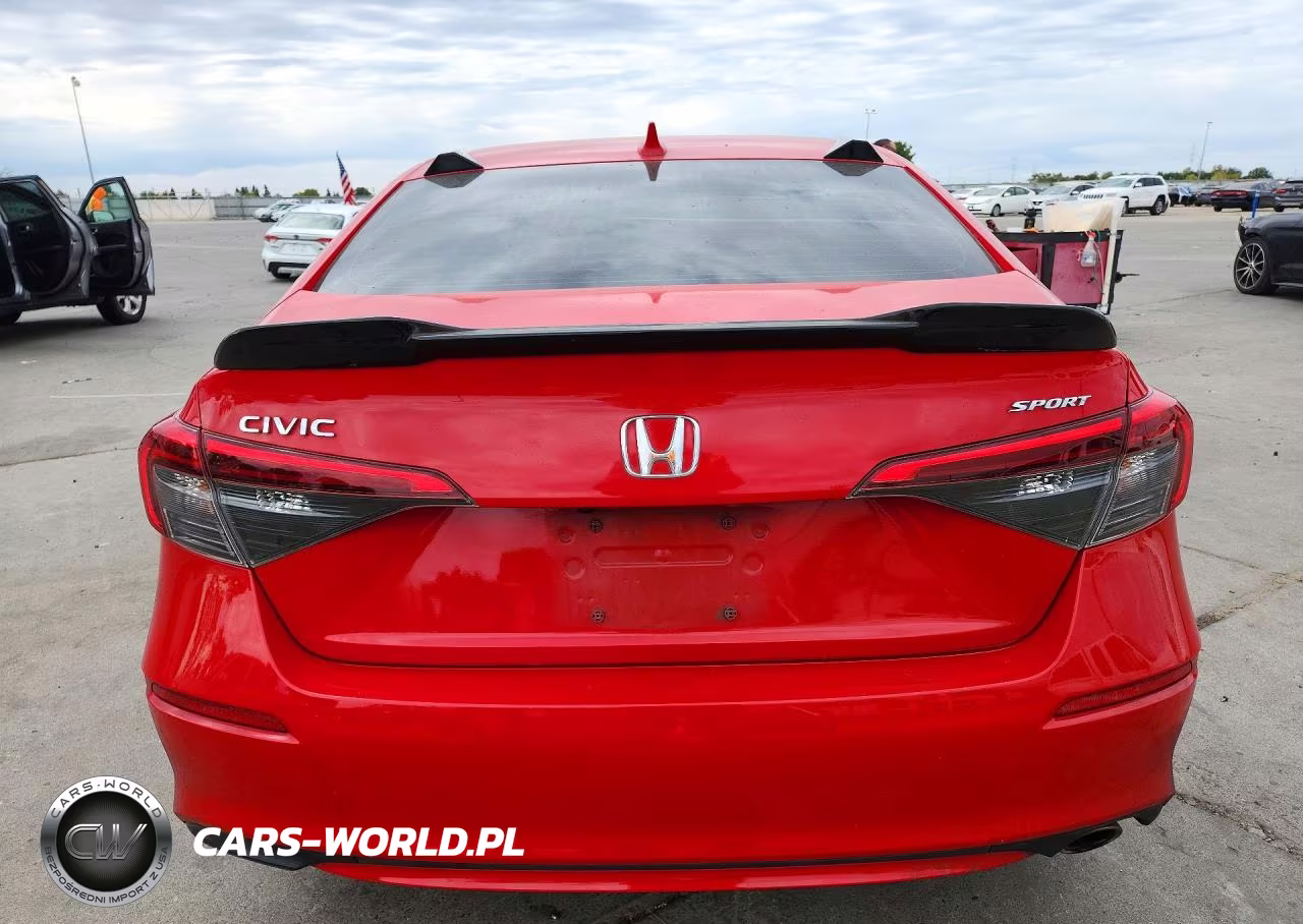 2022 Honda Civic Sport VIN:2HGFE2F56NH501439 - 6