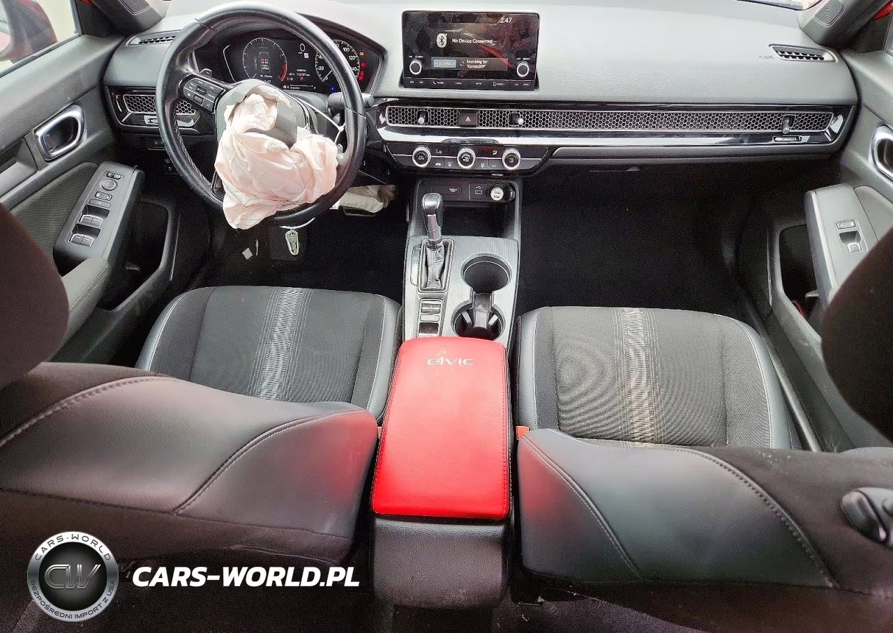 2022 Honda Civic Sport VIN:2HGFE2F56NH501439 - 8