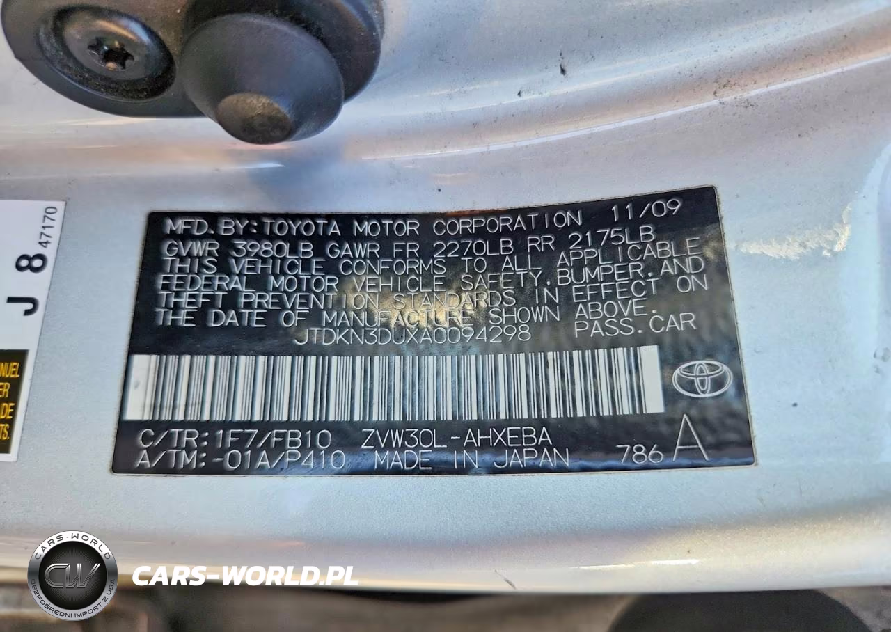 2010 Toyota Prius Iii VIN:JTDKN3DUXA0094298 - 12