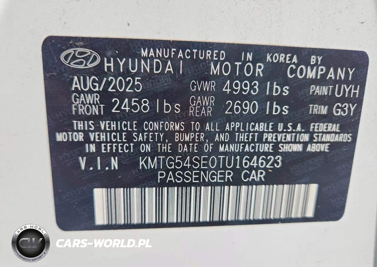 2026 Genesis G70 Sport Prestige VIN:KMTG54SE0TU164623 - 12