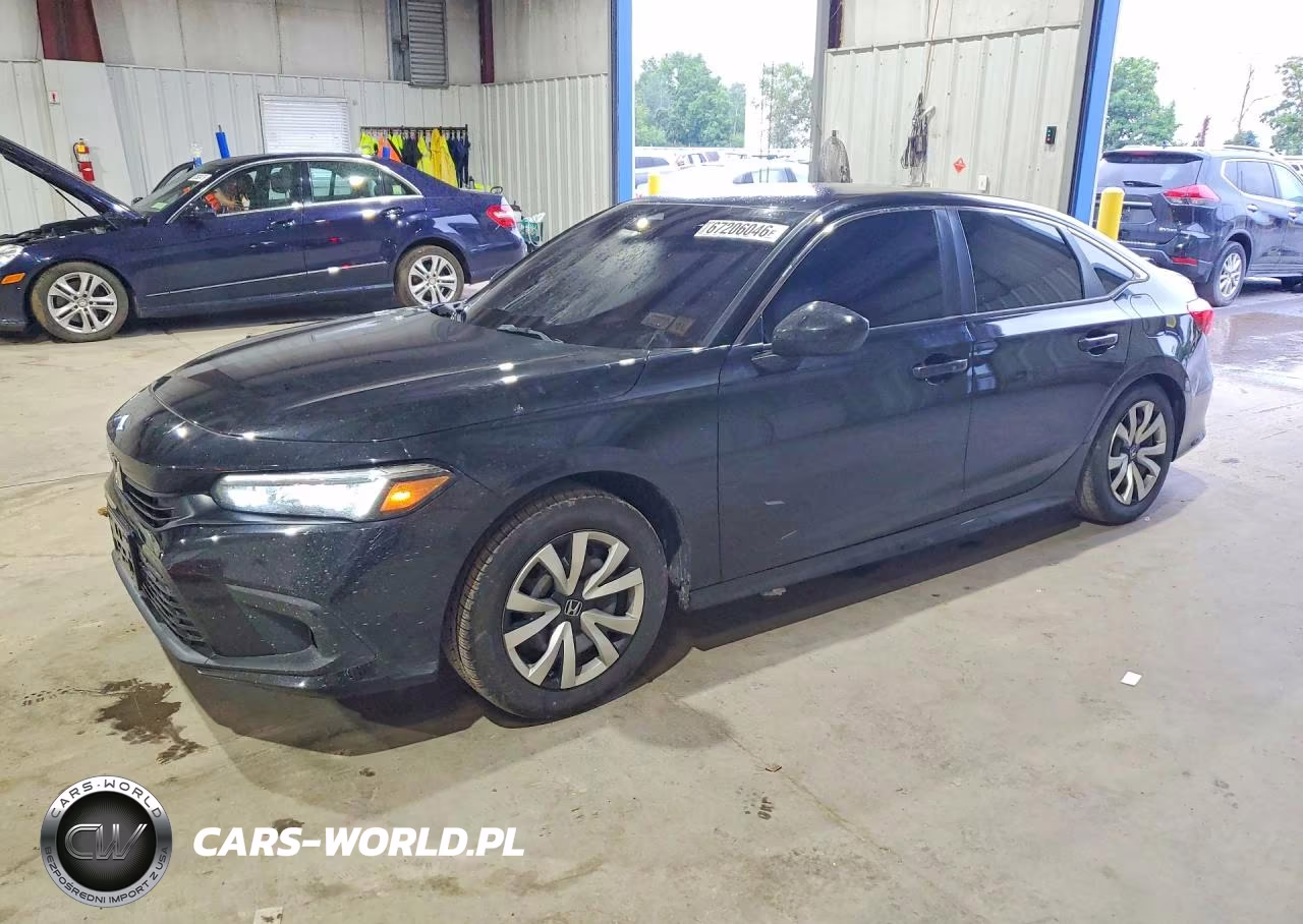 2023 Honda Civic Lx VIN:2HGFE2F25PH568543 - 1