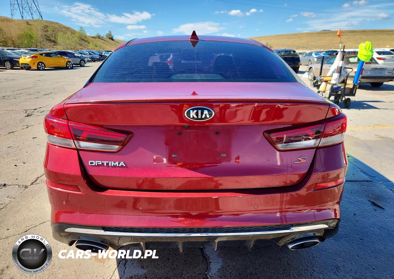 2019 Kia Optima S VIN:5XXGT4L34KG372834 - 6
