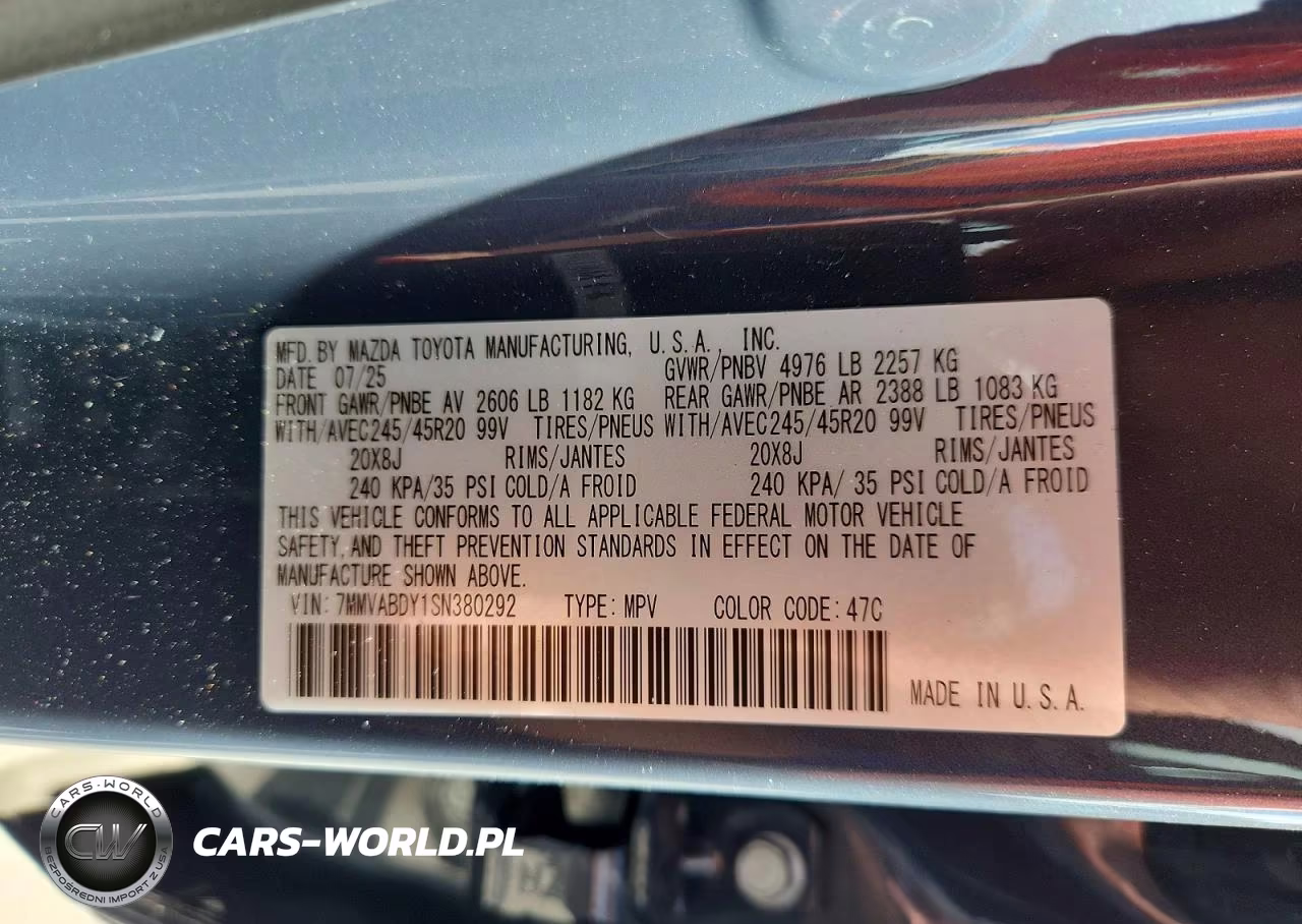 2025 Mazda Cx-50 Premium VIN:7MMVABDY1SN380292 - 13