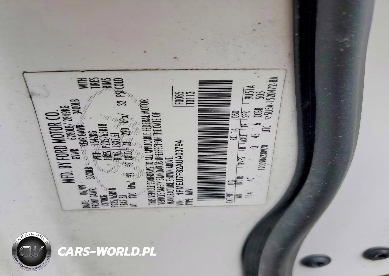 2010 Ford Explorer Limited VIN:1FMEU7F82AUA03794 - 13
