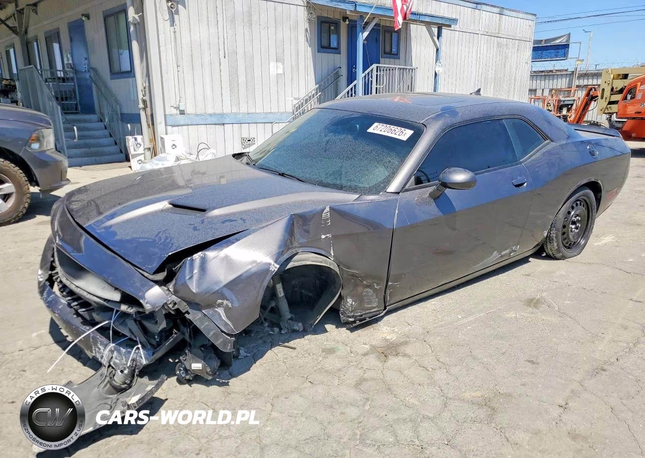 2022 Dodge Challenger Sxt VIN:2C3CDZAGXNH242576 - 1