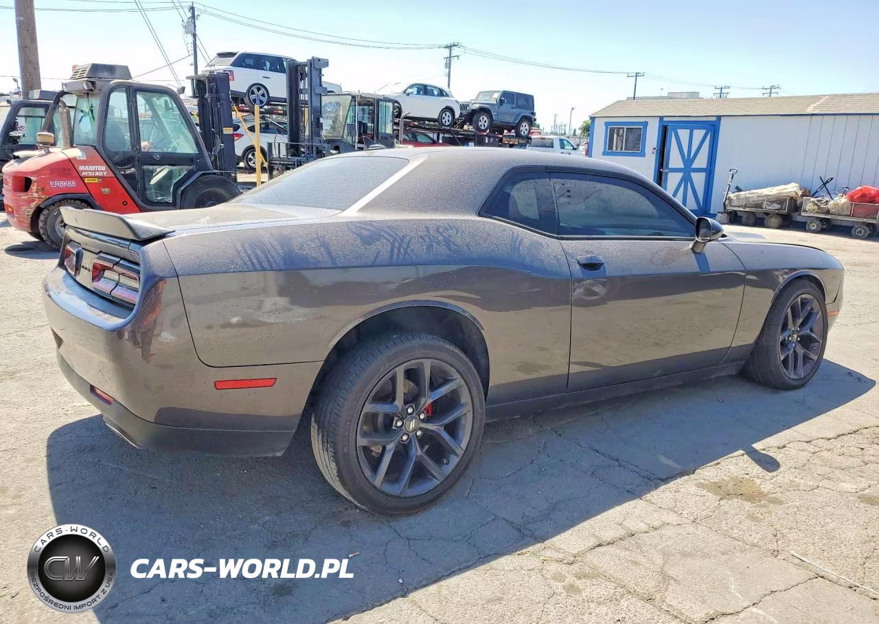 2022 Dodge Challenger Sxt VIN:2C3CDZAGXNH242576 - 3