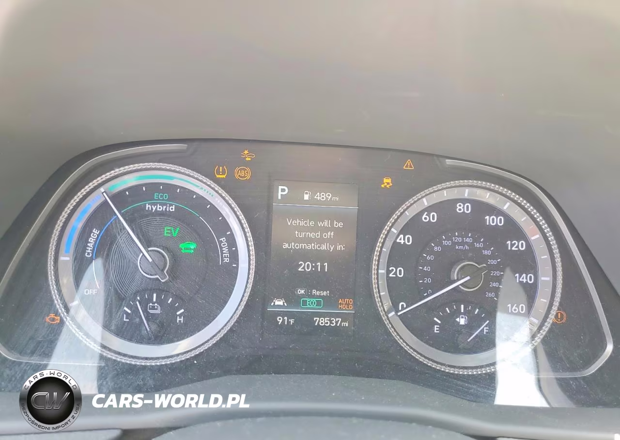 2021 Hyundai Sonata Hybrid Blue VIN:KMHL24JJ7MA036155 - 9