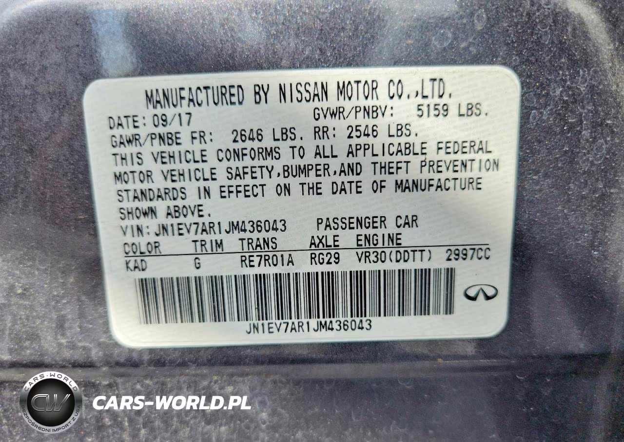 2018 Infiniti Q50 3.0T Luxe VIN:JN1EV7AR1JM436043 - 12