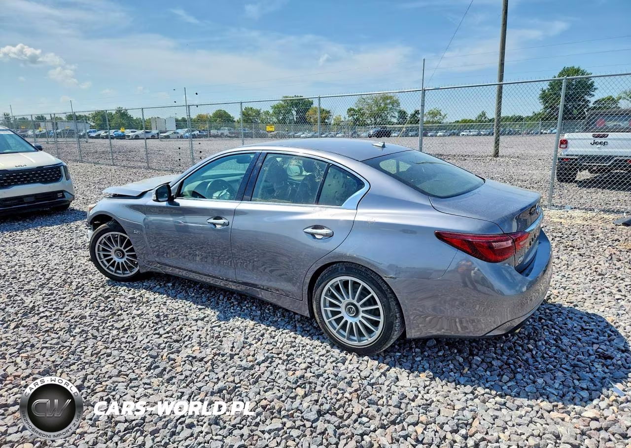 2018 Infiniti Q50 3.0T Luxe VIN:JN1EV7AR1JM436043 - 2