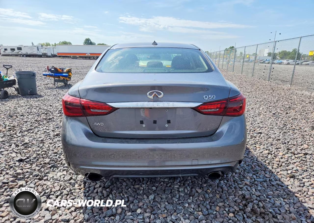 2018 Infiniti Q50 3.0T Luxe VIN:JN1EV7AR1JM436043 - 6