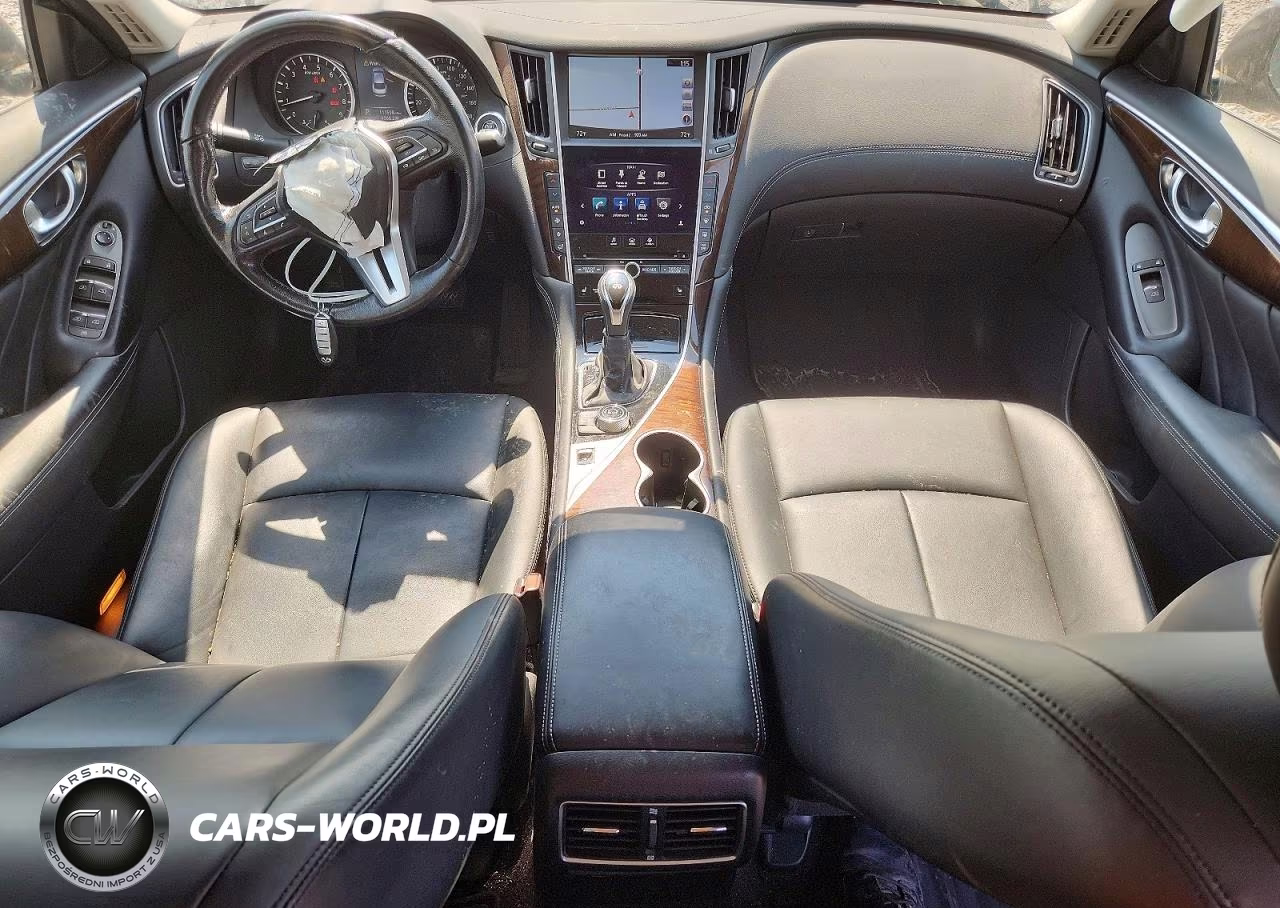 2018 Infiniti Q50 3.0T Luxe VIN:JN1EV7AR1JM436043 - 8