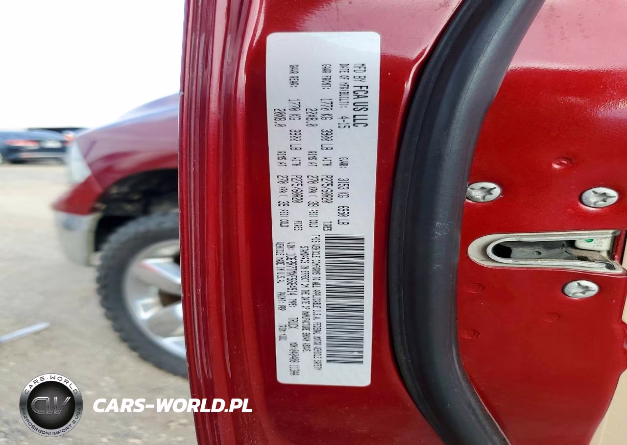 2015 Ram 1500 Slt VIN:1C6RR7TMXFS664914 - 12