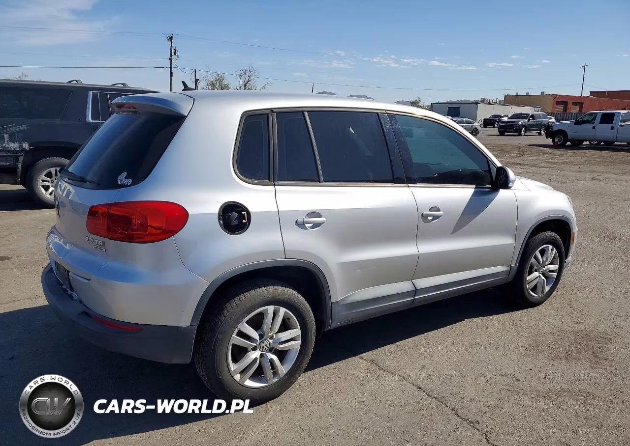 2014 Volkswagen Tiguan S VIN:WVGBV3AX2EW541820 - 3