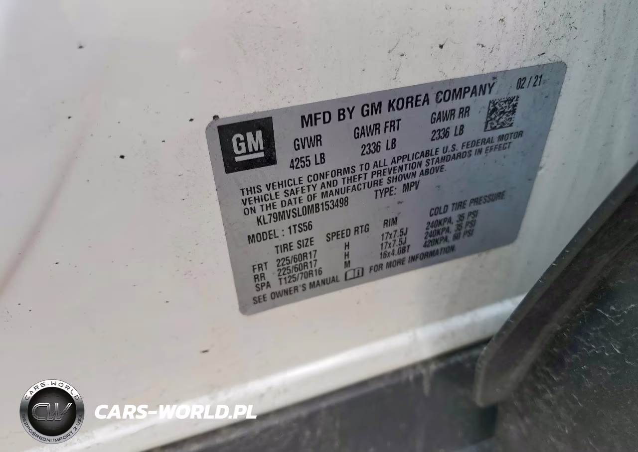 2021 Chevrolet Trailblazer Activ VIN:KL79MVSL0MB153498 - 13