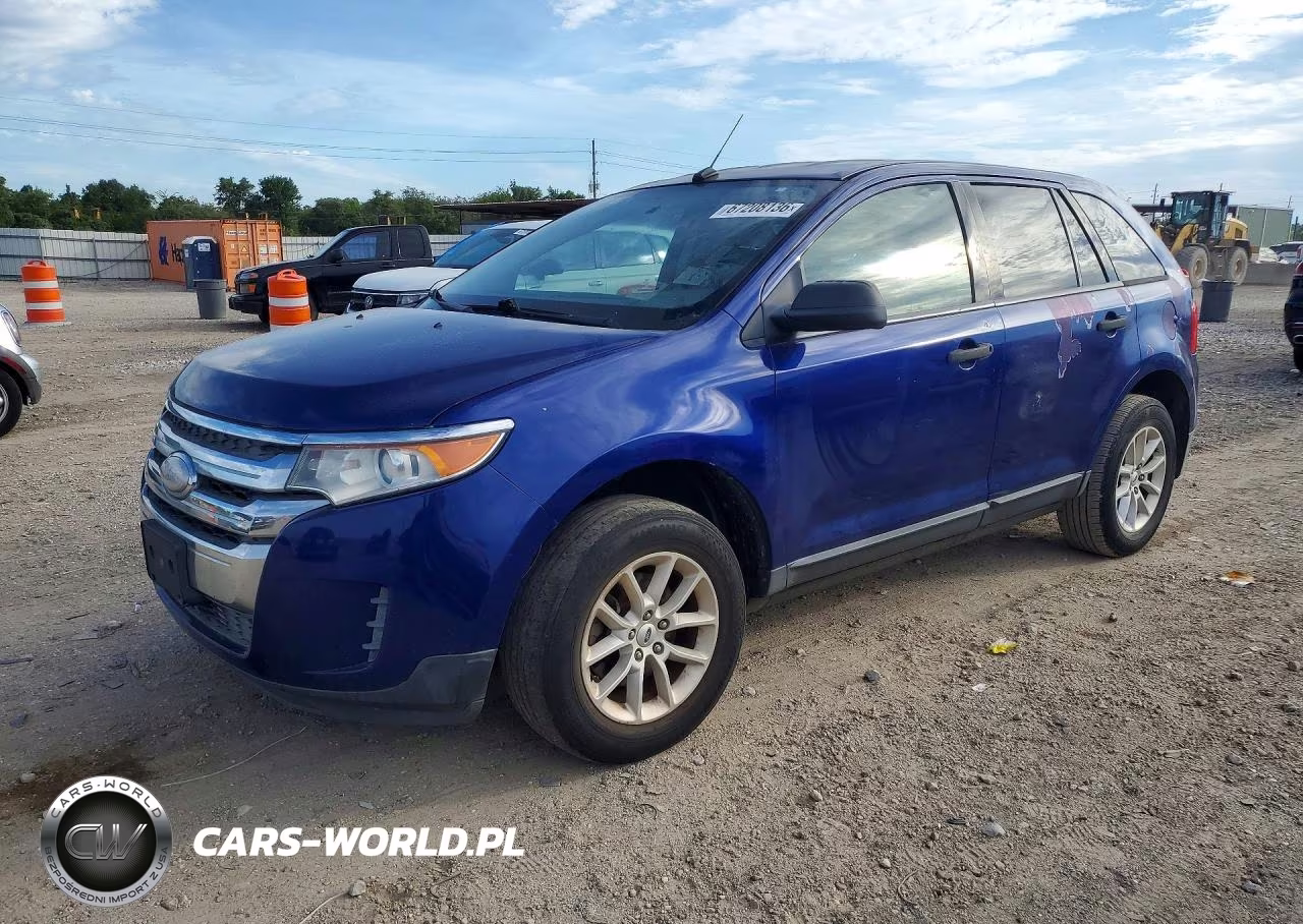 2013 Ford Edge Se VIN:2FMDK3GC3DBA97756 - 1