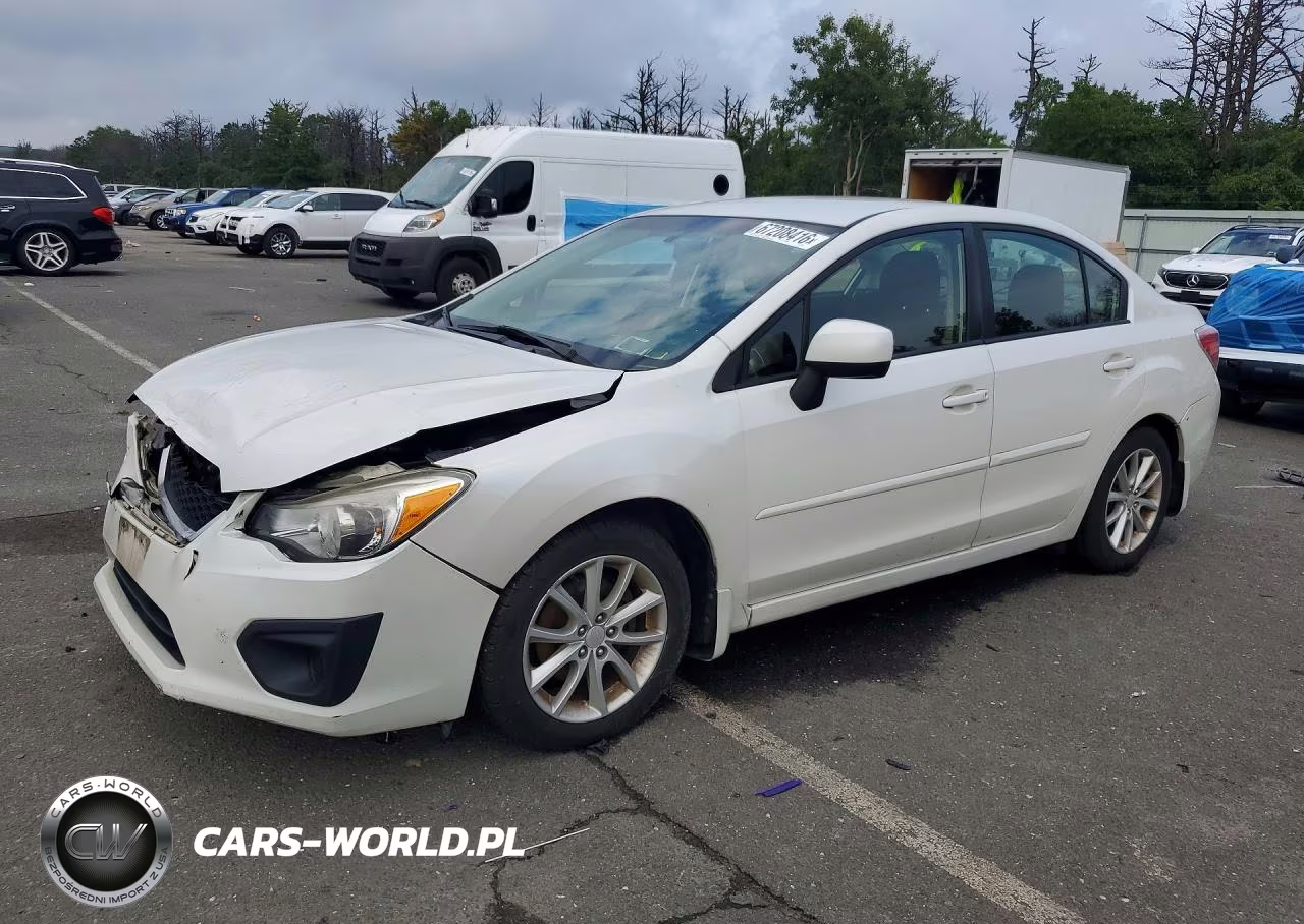 2014 Subaru Impreza Premium VIN:JF1GJAC61EH016384 - 1
