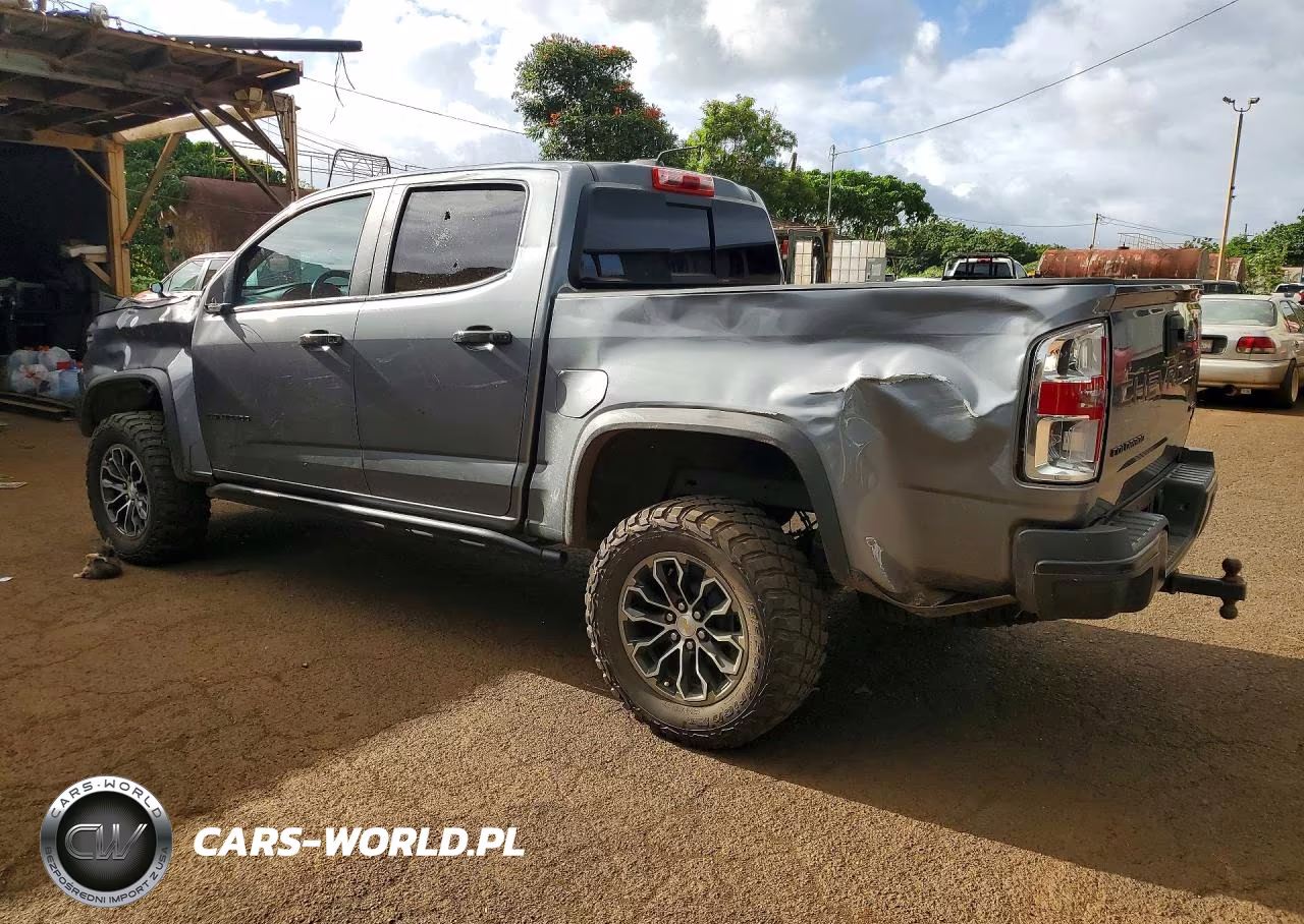2021 Chevrolet Colorado Zr2 VIN:1GCGTEEN1M1284911 - 2