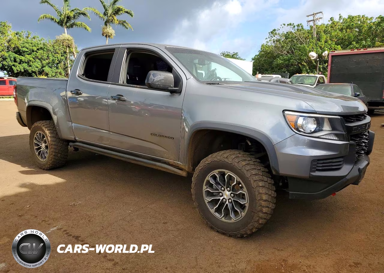 2021 Chevrolet Colorado Zr2 VIN:1GCGTEEN1M1284911 - 4