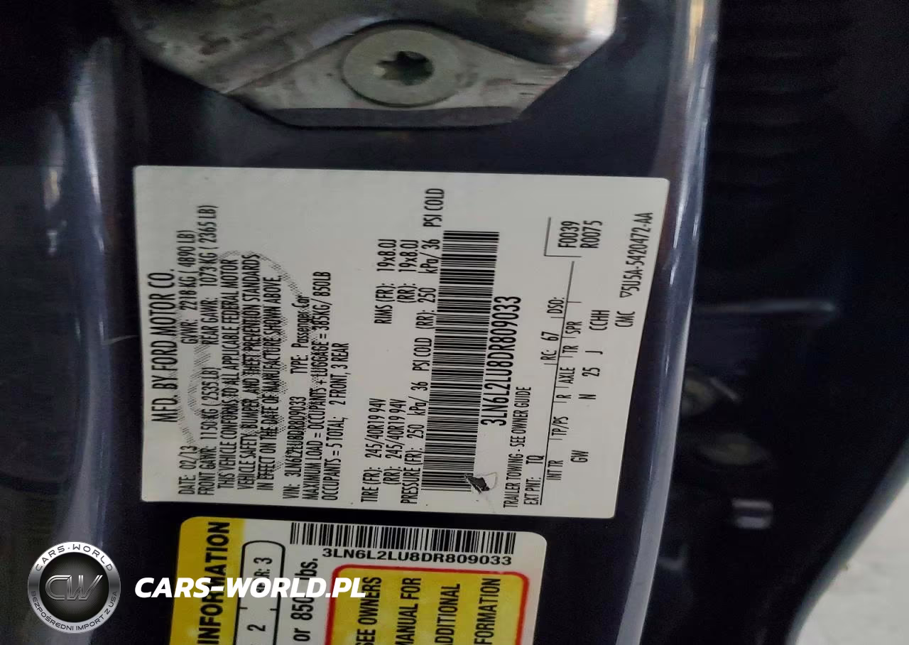 2013 Lincoln Mkz Hybrid VIN:3LN6L2LU8DR809033 - 12