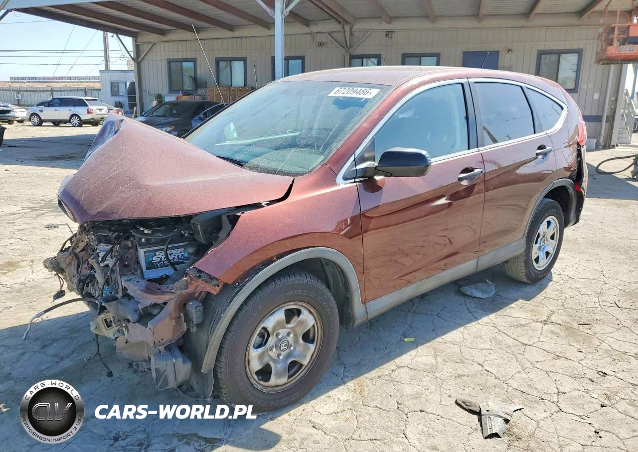 2015 Honda Cr-V Lx VIN:3CZRM3H31FG711071 - 1