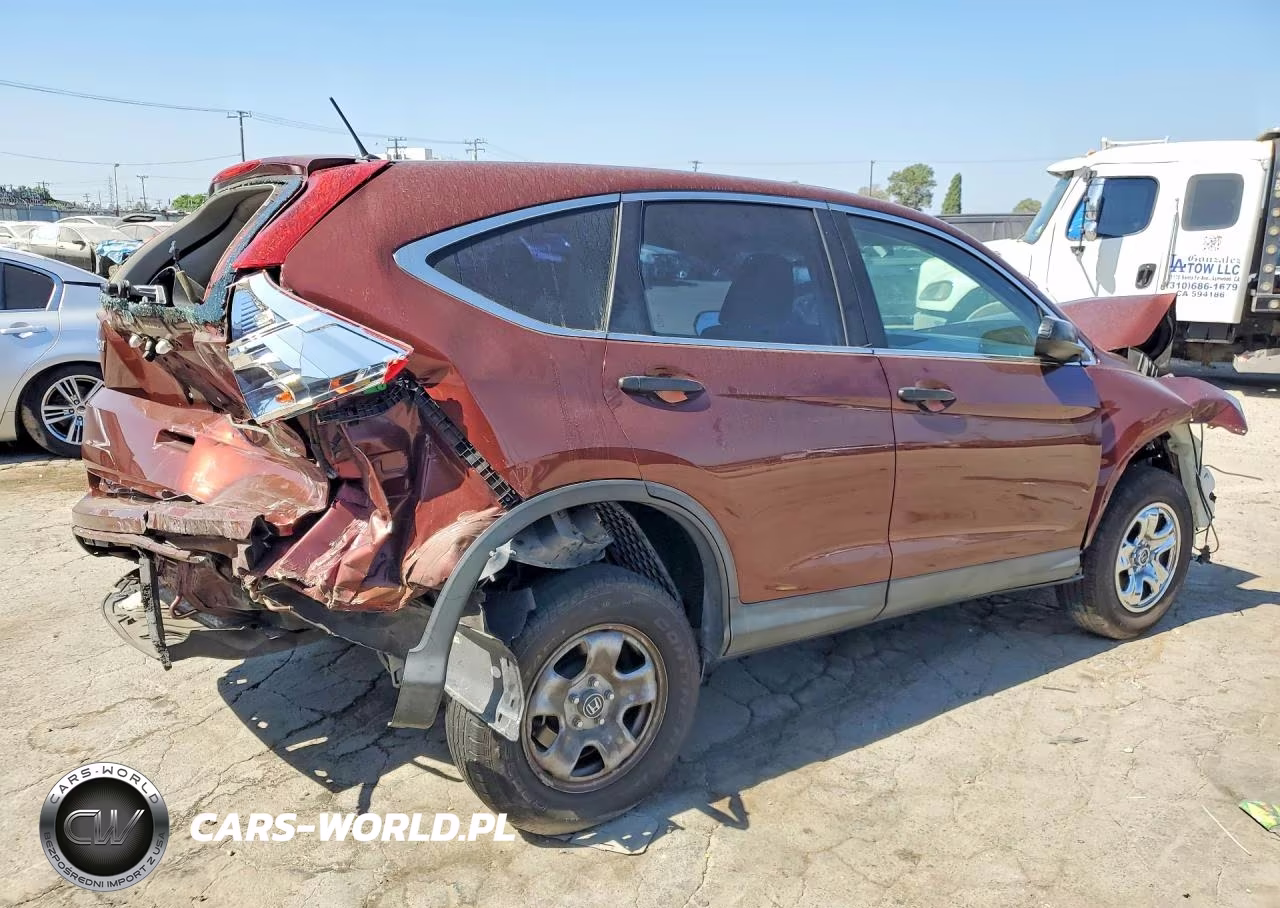 2015 Honda Cr-V Lx VIN:3CZRM3H31FG711071 - 3