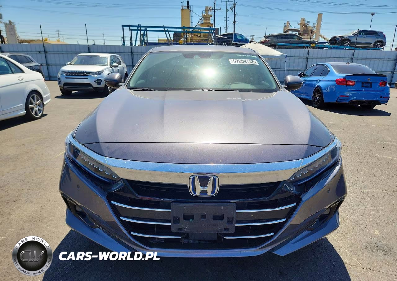 2022 Honda Accord Hybrid Exl VIN:1HGCV3F55NA016877 - 5