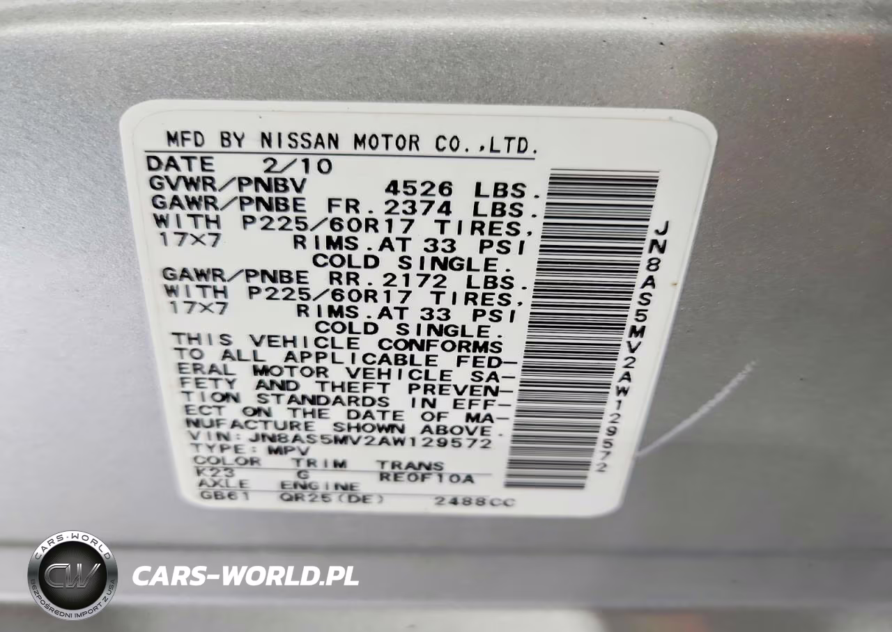 2010 Nissan Rogue S VIN:JN8AS5MV2AW129572 - 13