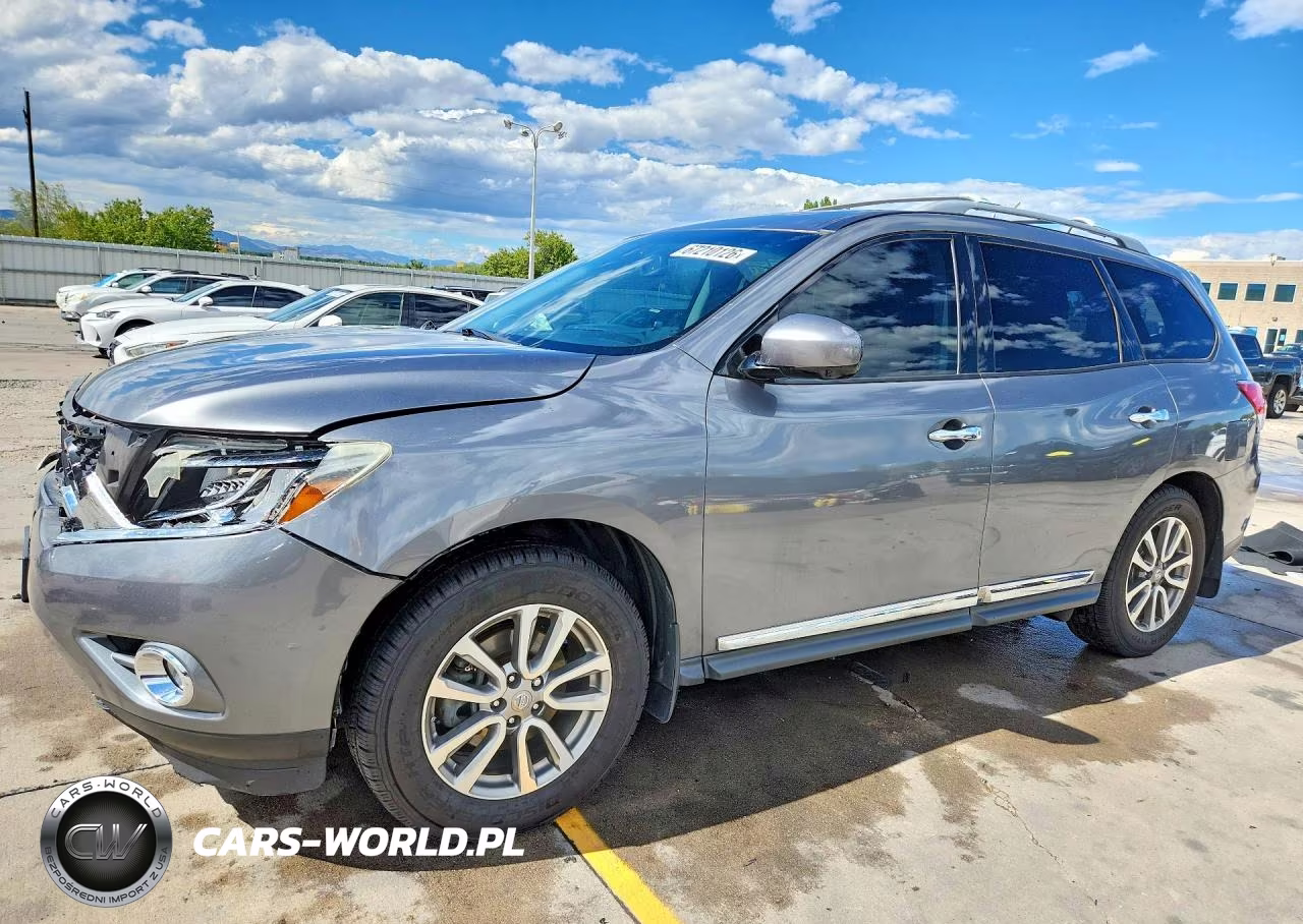 2015 Nissan Pathfinder S VIN:5N1AR2MM7FC696572 - 1