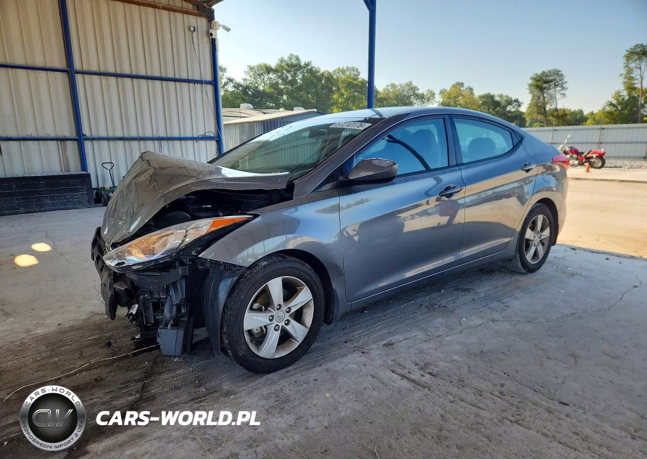 2013 Hyundai Elantra Gls VIN:5NPDH4AE0DH315482 - 1