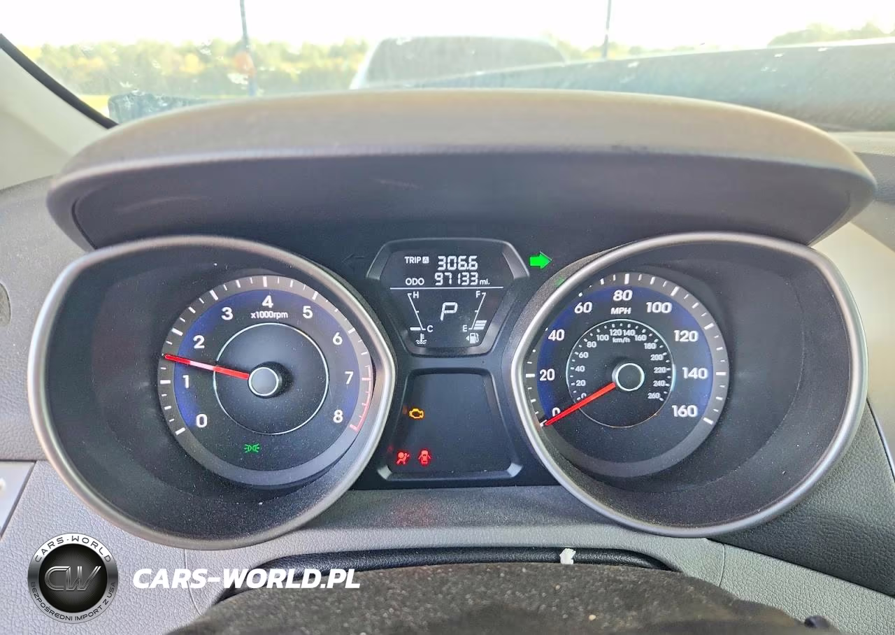 2013 Hyundai Elantra Gls VIN:5NPDH4AE0DH315482 - 9