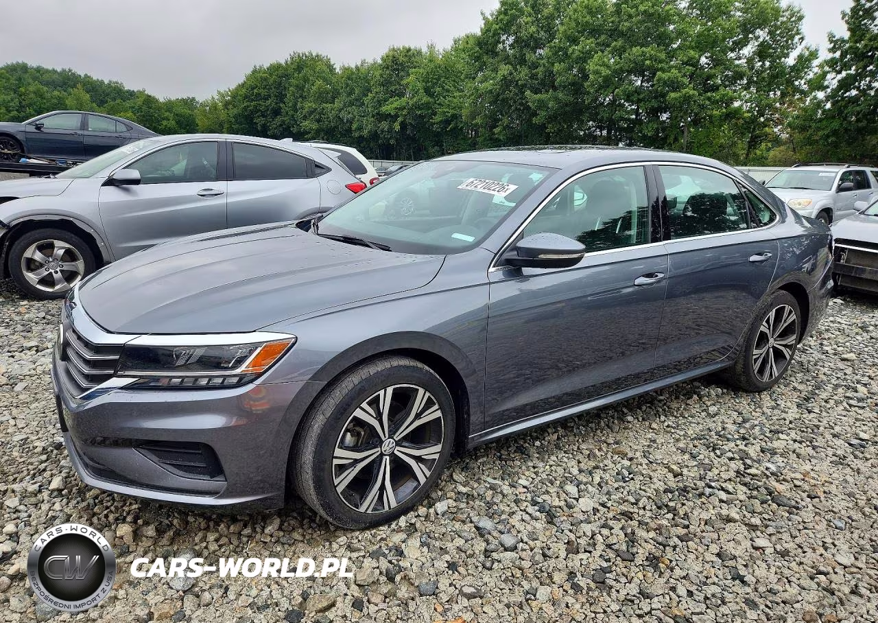 2022 Volkswagen Passat Se VIN:1VWSA7A30NC004351 - 1