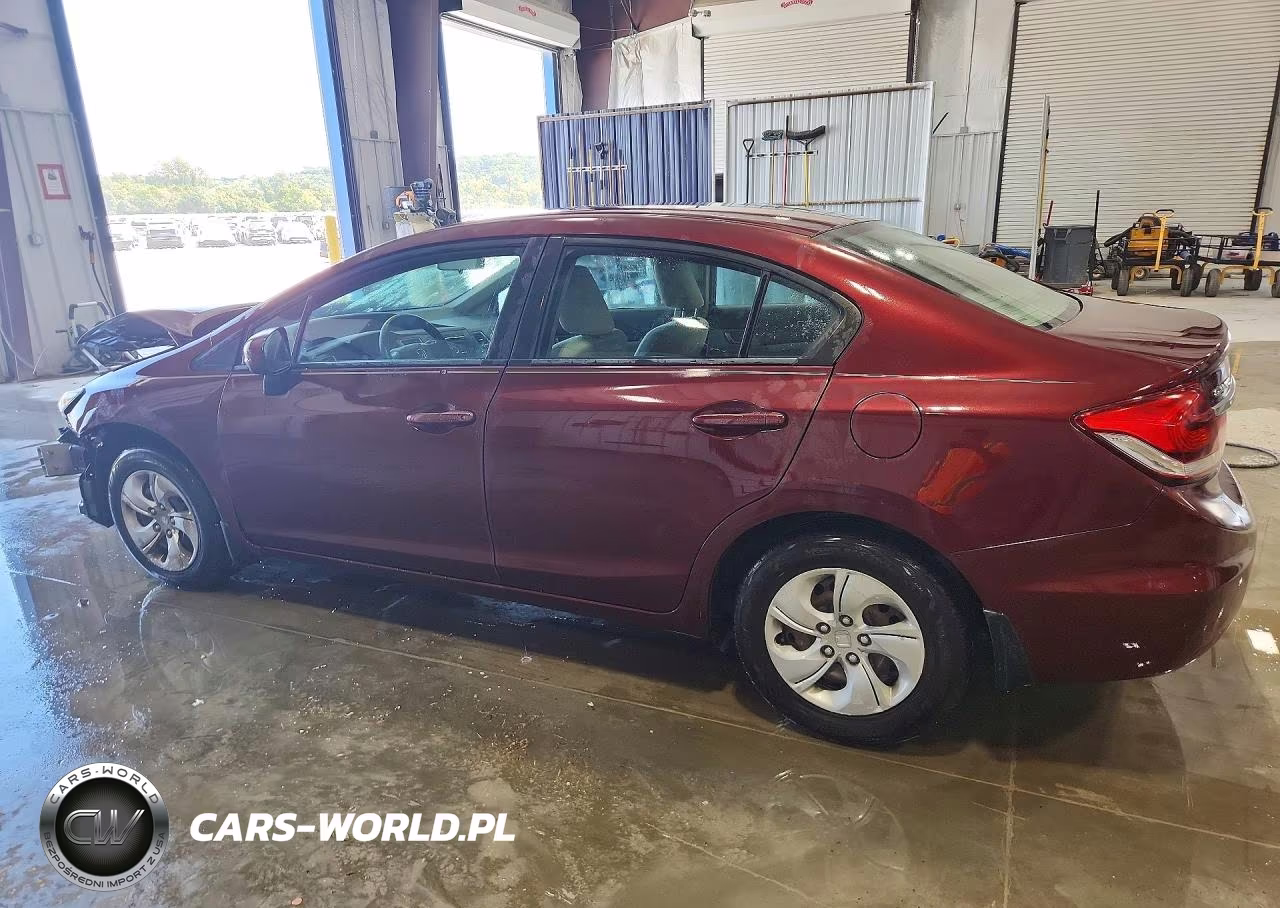 2014 Honda Civic Lx VIN:19XFB2F53EE041756 - 2