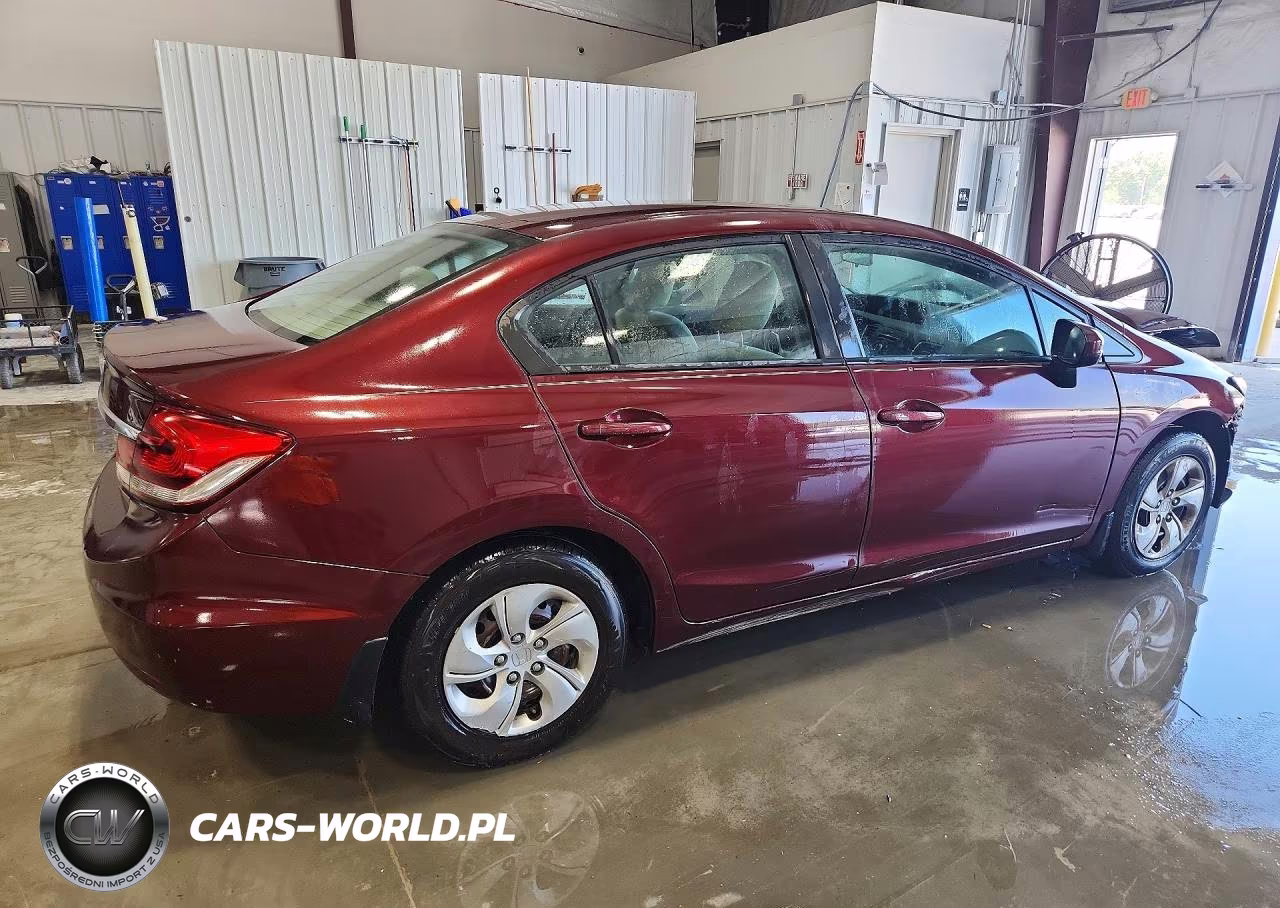 2014 Honda Civic Lx VIN:19XFB2F53EE041756 - 3