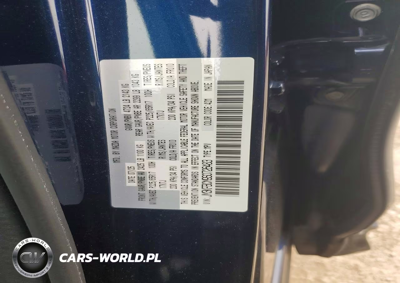 2025 Mazda Cx-5 Preferred VIN:JM3KFBCM9S0726483 - 14