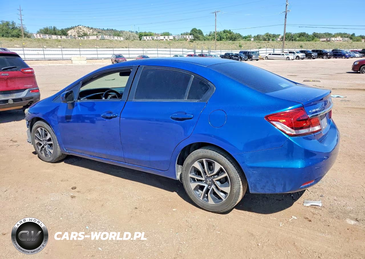 2014 Honda Civic Ex VIN:19XFB2F84EE060911 - 2