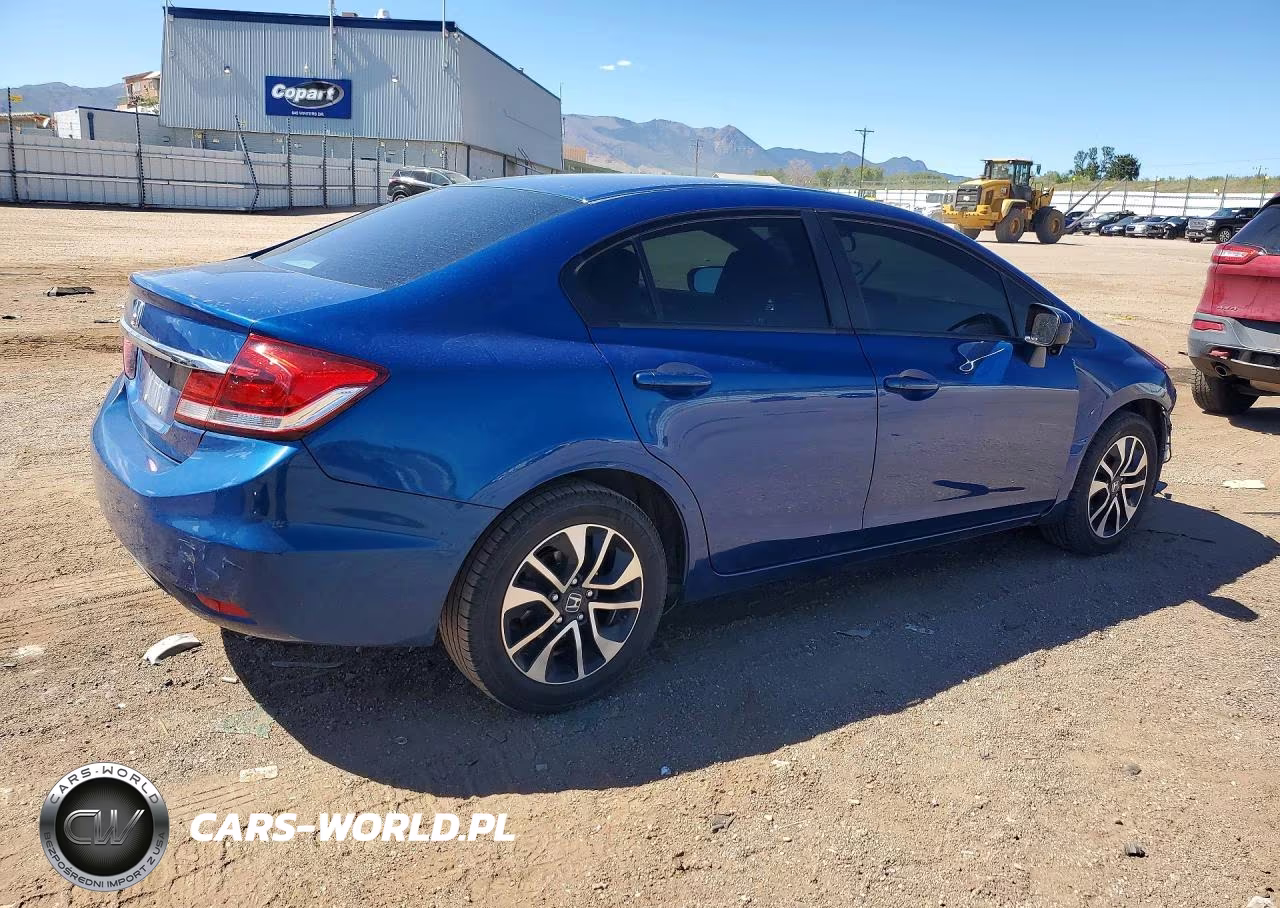 2014 Honda Civic Ex VIN:19XFB2F84EE060911 - 3