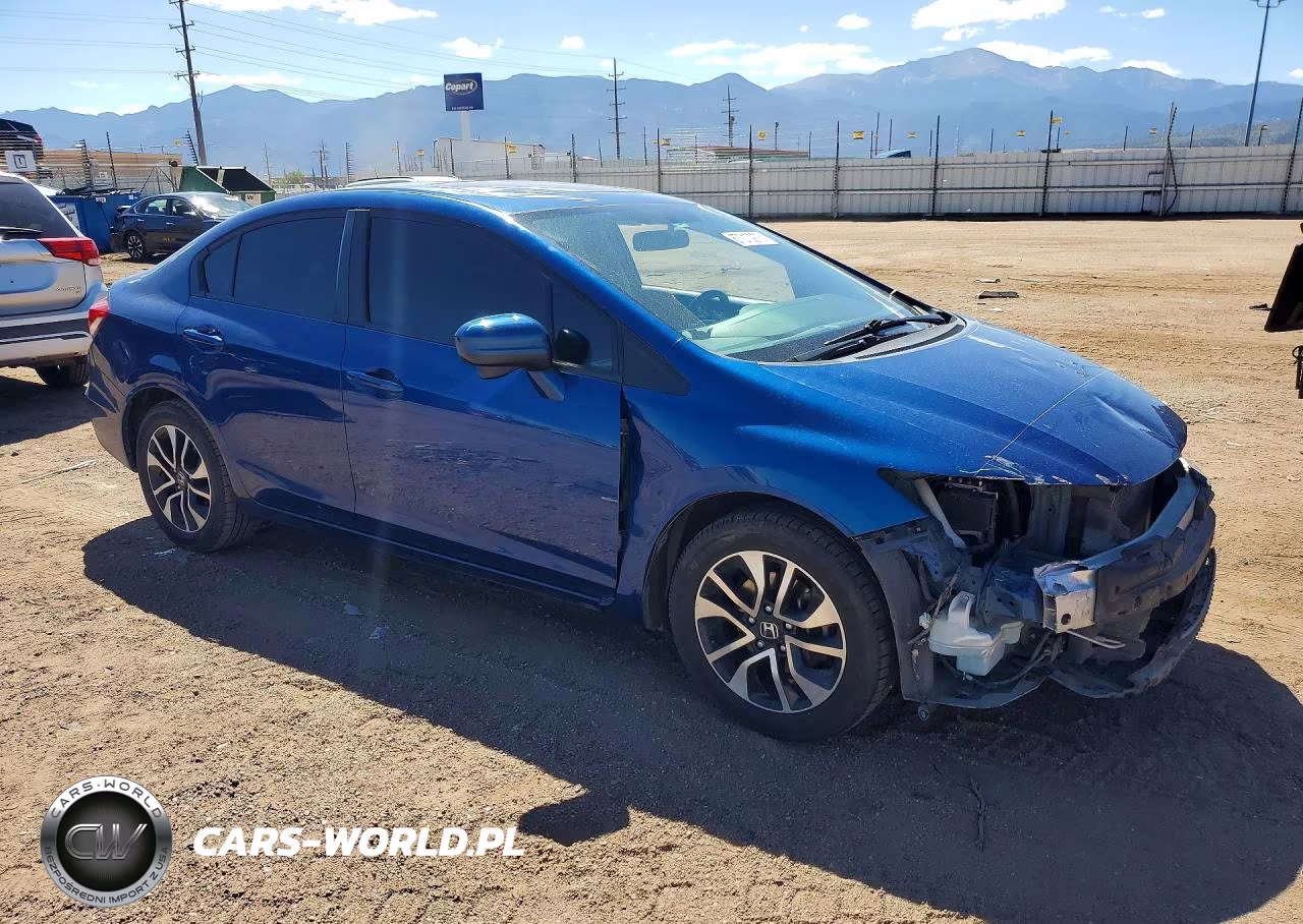 2014 Honda Civic Ex VIN:19XFB2F84EE060911 - 4