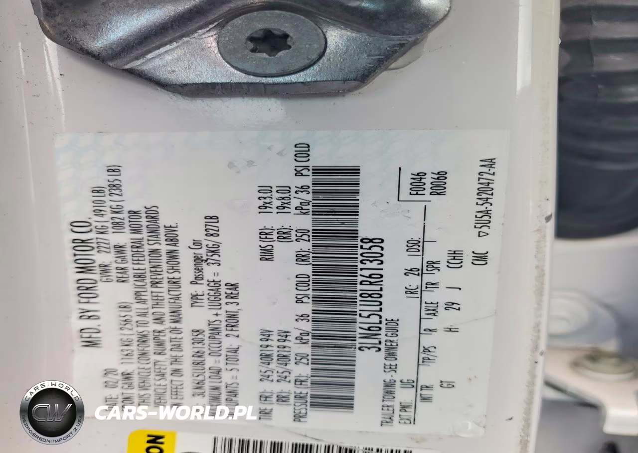 2020 Lincoln Mkz Reserve VIN:3LN6L5LU8LR613058 - 13