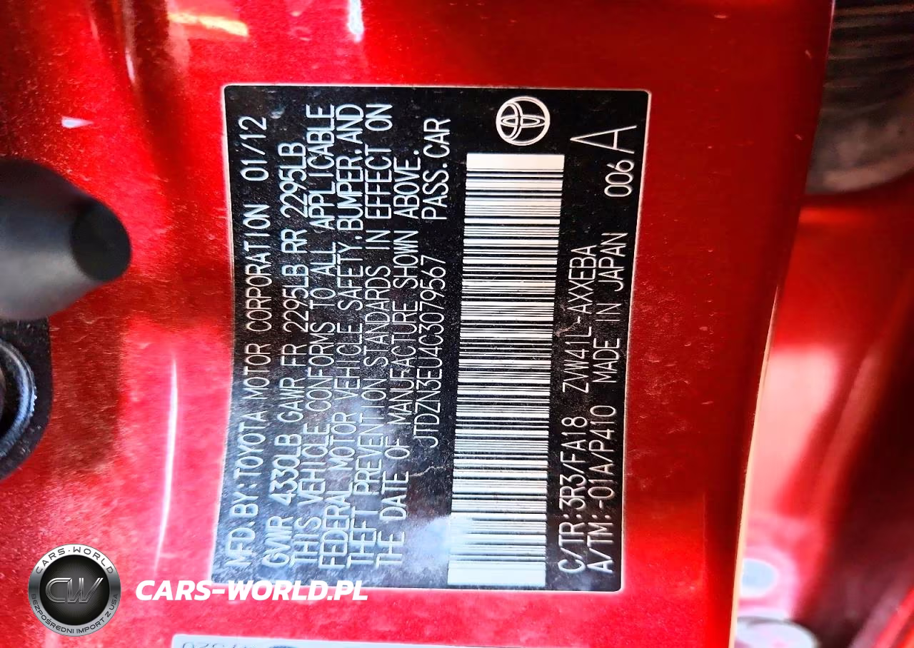 2012 Toyota Prius V Two VIN:JTDZN3EU4C3079567 - 12