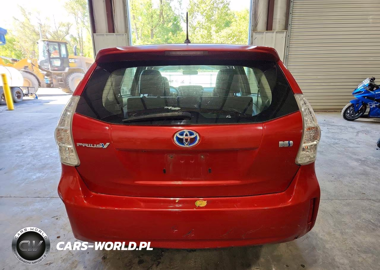 2012 Toyota Prius V Two VIN:JTDZN3EU4C3079567 - 6