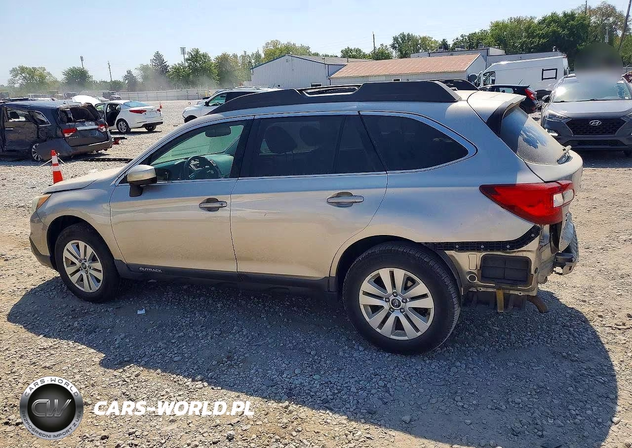 2015 Subaru Outback 2.5I Premium VIN:4S4BSBCC0F3263712 - 2