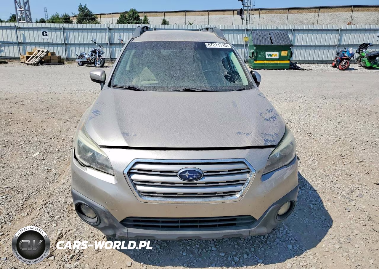 2015 Subaru Outback 2.5I Premium VIN:4S4BSBCC0F3263712 - 5