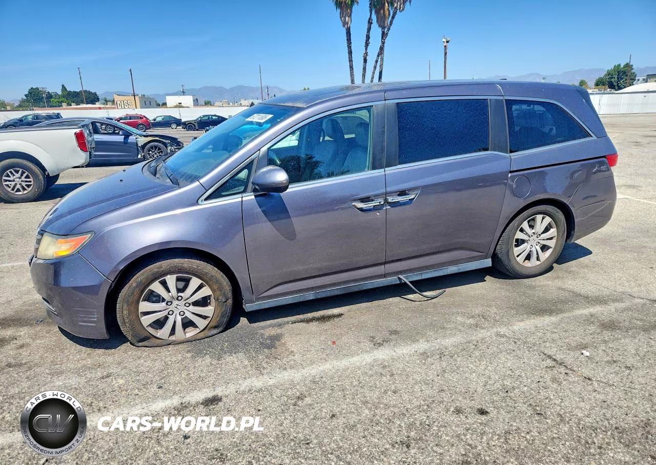 2015 Honda Odyssey Exl VIN:5FNRL5H62FB129470 - 1