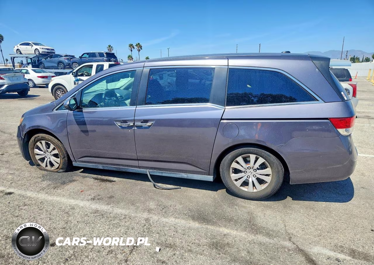 2015 Honda Odyssey Exl VIN:5FNRL5H62FB129470 - 2