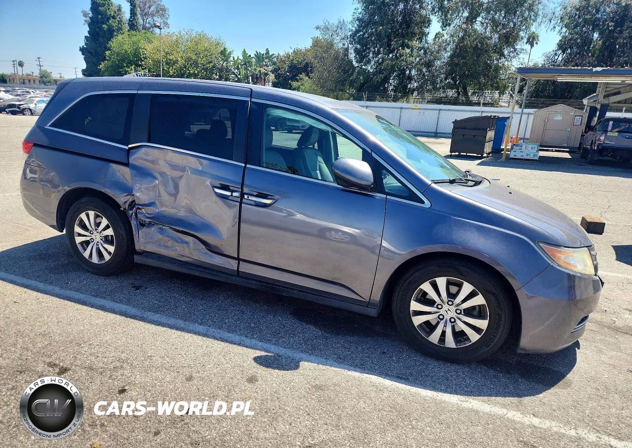 2015 Honda Odyssey Exl VIN:5FNRL5H62FB129470 - 4