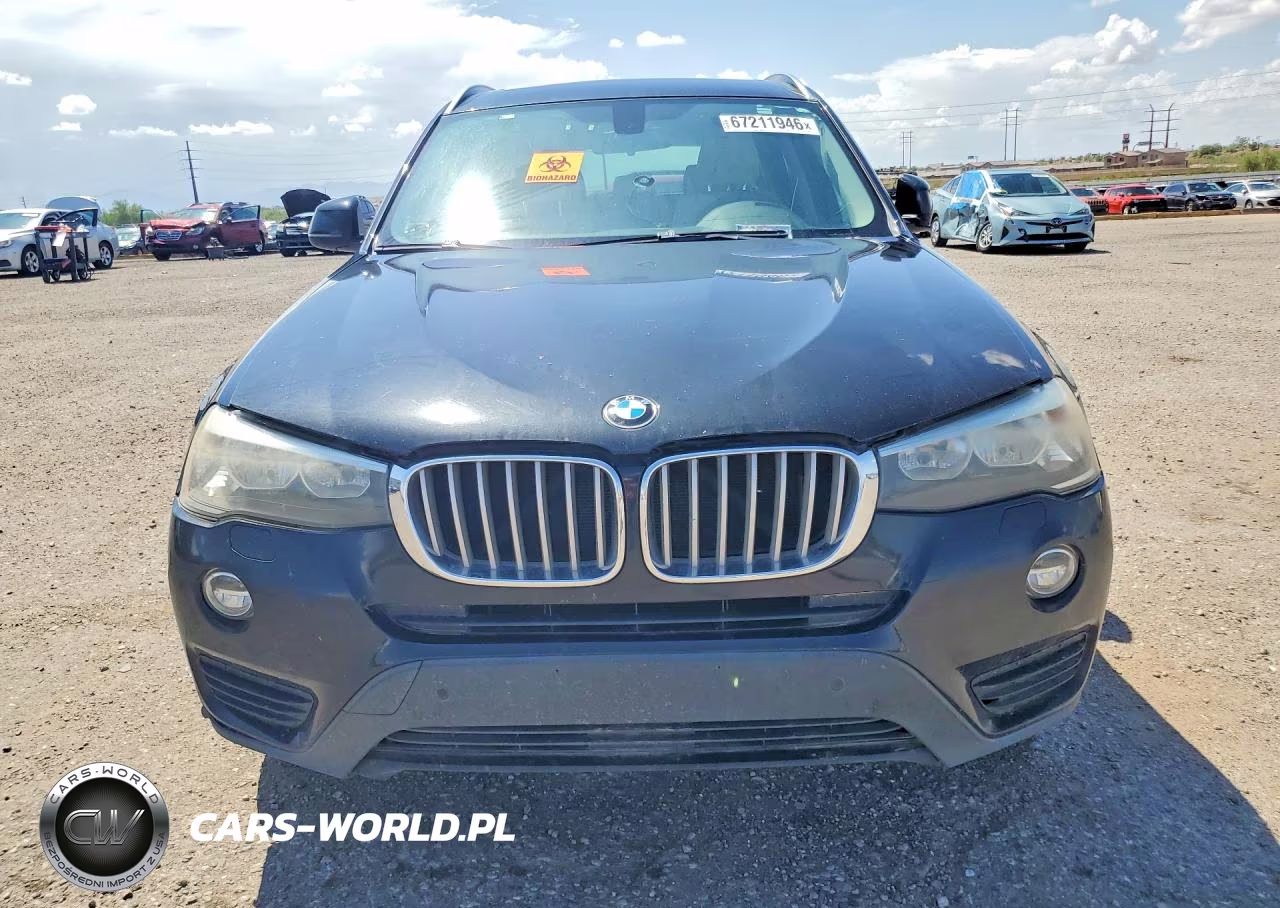 2016 BMW X3 xDrive28I VIN:5UXWX9C58G0D66303 - 5