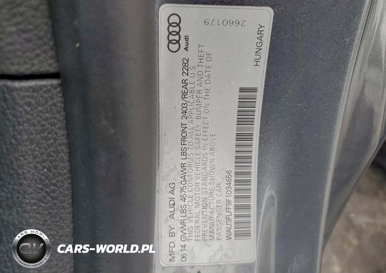 2015 Audi A3 Premium Plus VIN:WAU3FLFF9F1034656 - 12